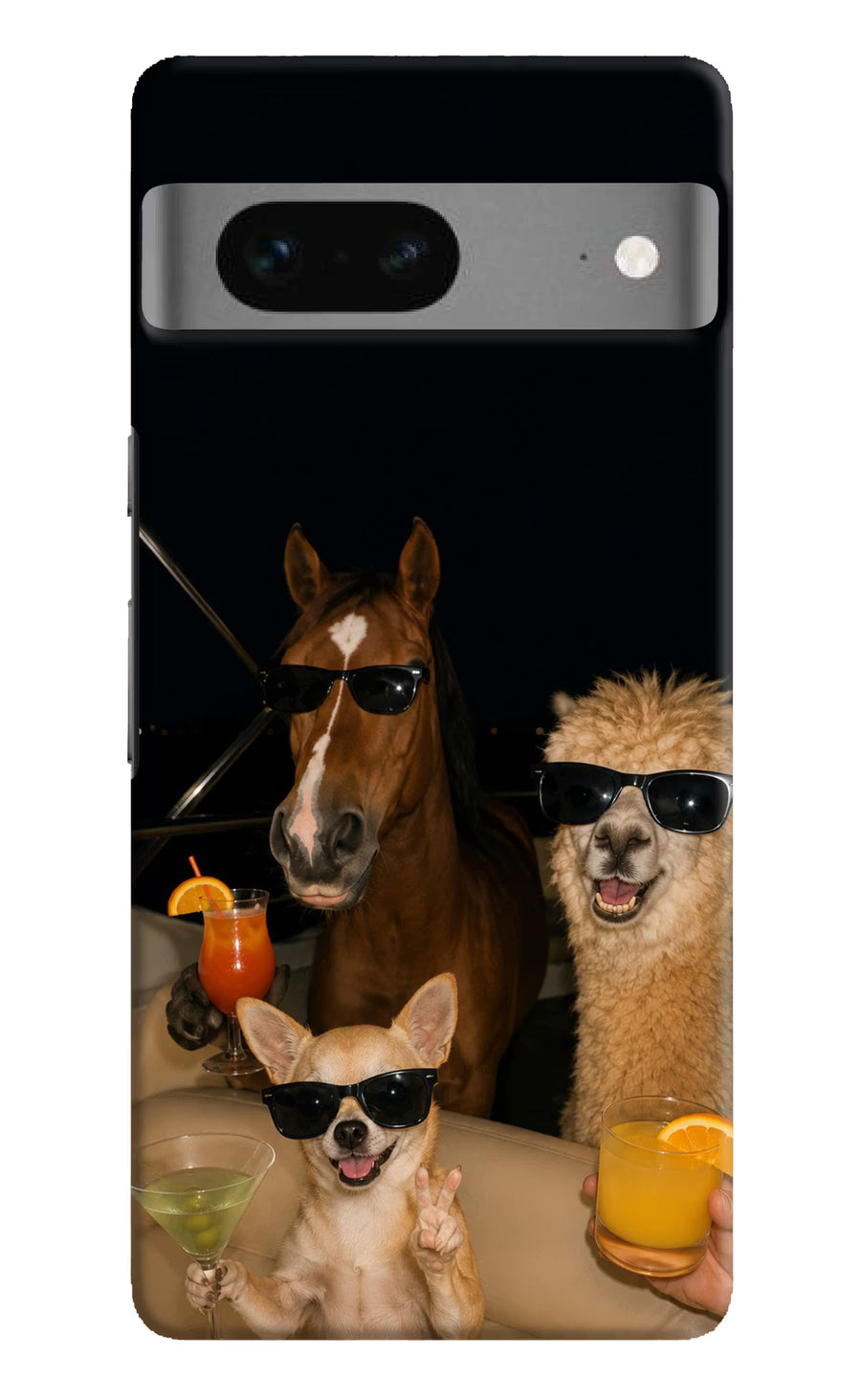 Party Squad Google Pixel 7 Back Cover, Hard case