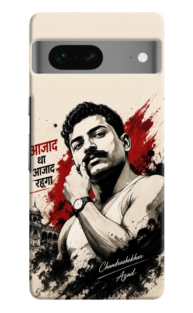 Chandrashekhar Azad Fearless Google Pixel 7 Hard Case Back Cover by Casekaro