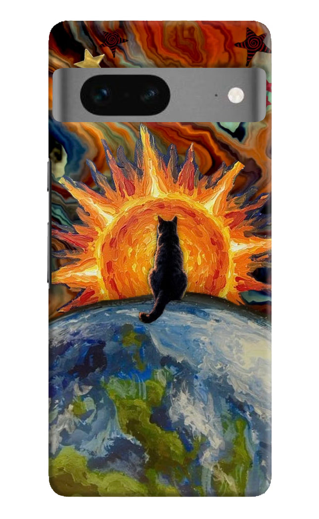 Sunrise Beyond Google Pixel 7 Hard Case Back Cover by Casekaro