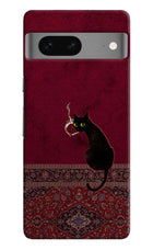 Midnight Cat Google Pixel 7 Back Cover