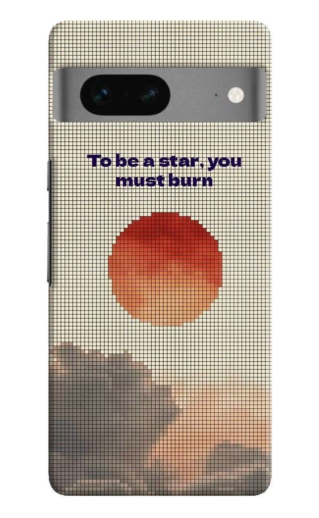 Pixel Sun Google Pixel 7 Hard Case Back Cover by Casekaro