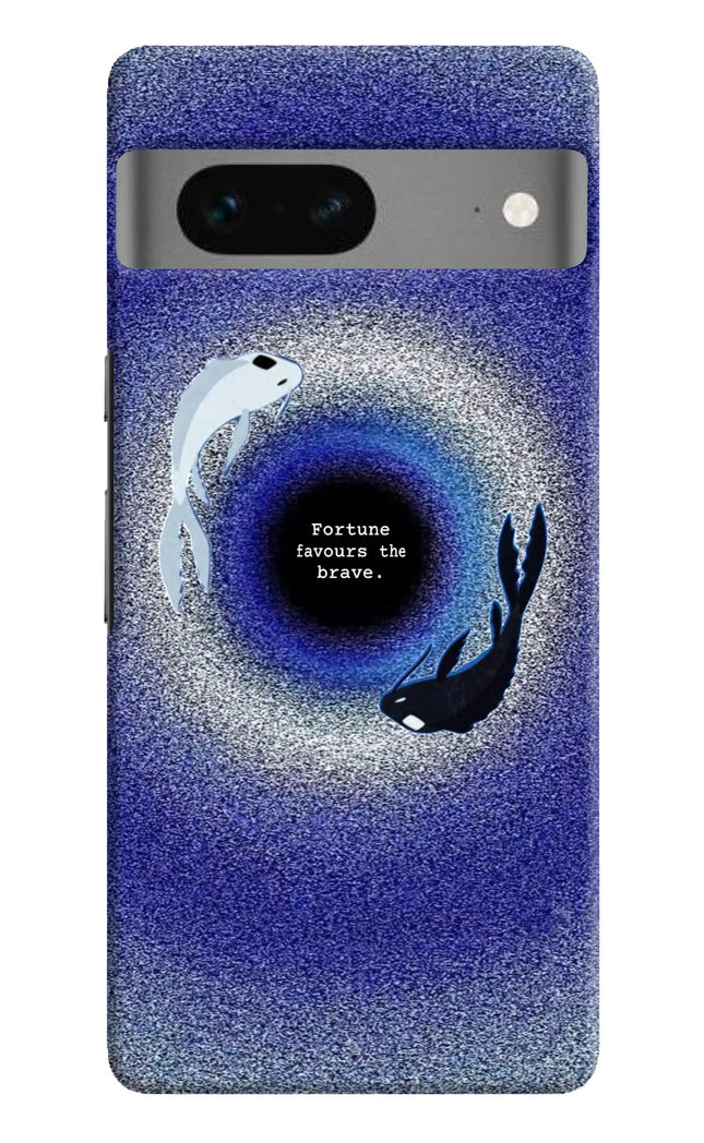 Dark Koi Google Pixel 7 Hard Case Back Cover by Casekaro