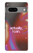 Pink Aura Google Pixel 7 Back Cover