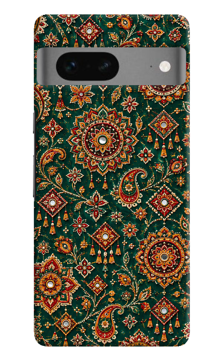 Green Pataka Google Pixel 7 Back Cover, Hard case