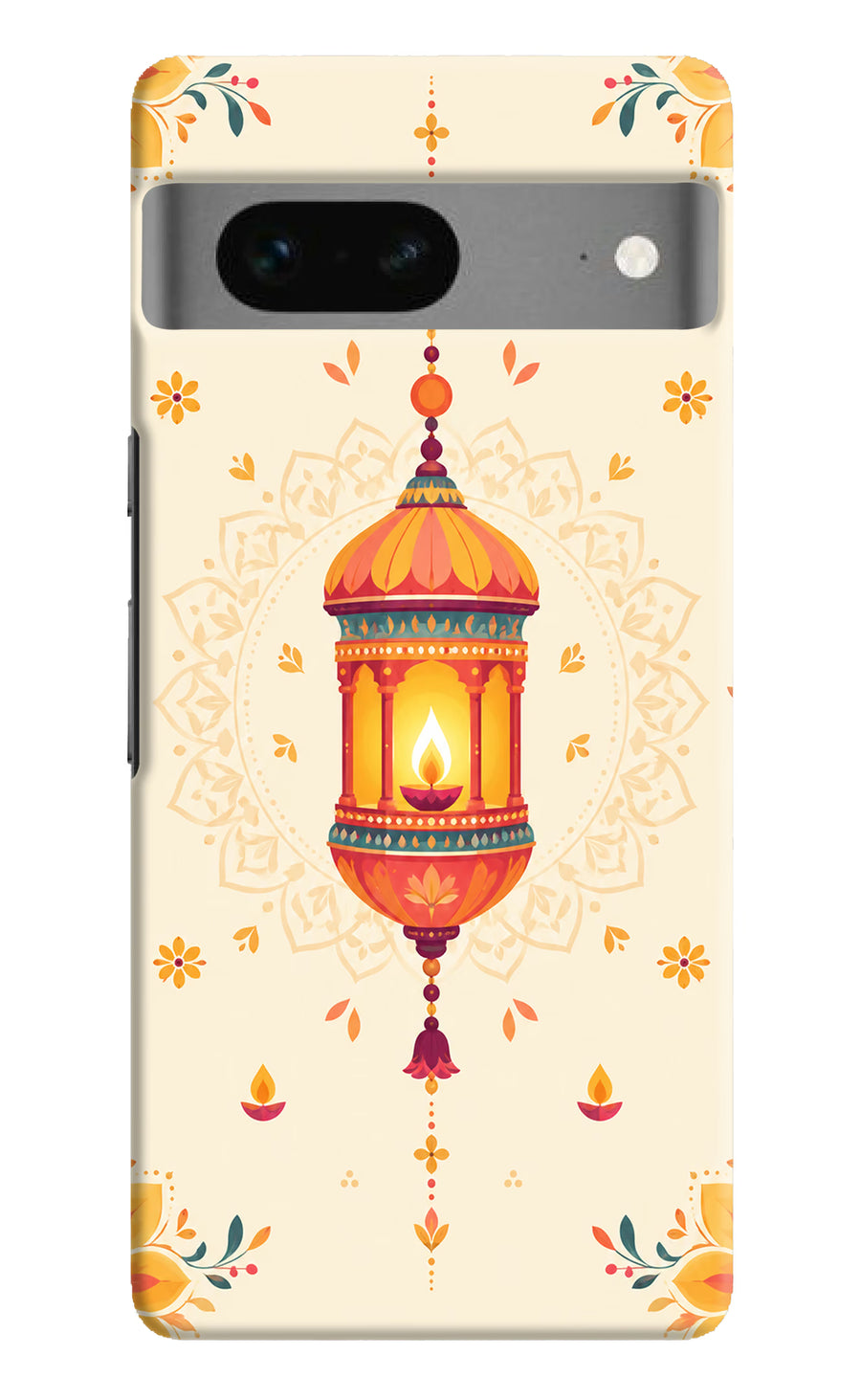 Golden Lantern Google Pixel 7 Back Cover, Hard case