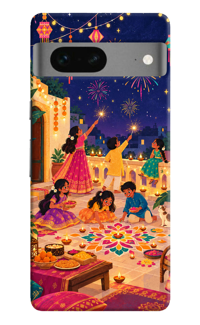 Diwali Night Google Pixel 7 Back Cover