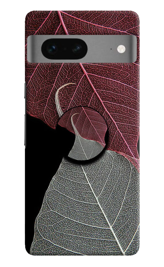 Leaf Pattern Google Pixel 7 Pop Case by Casekaro
