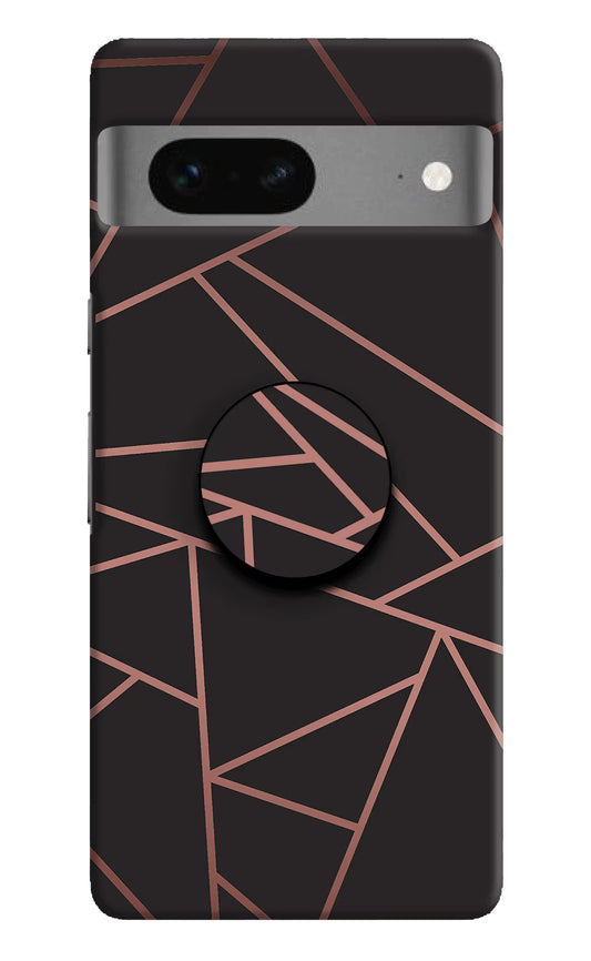 Geometric Pattern Google Pixel 7 Pop Case by Casekaro