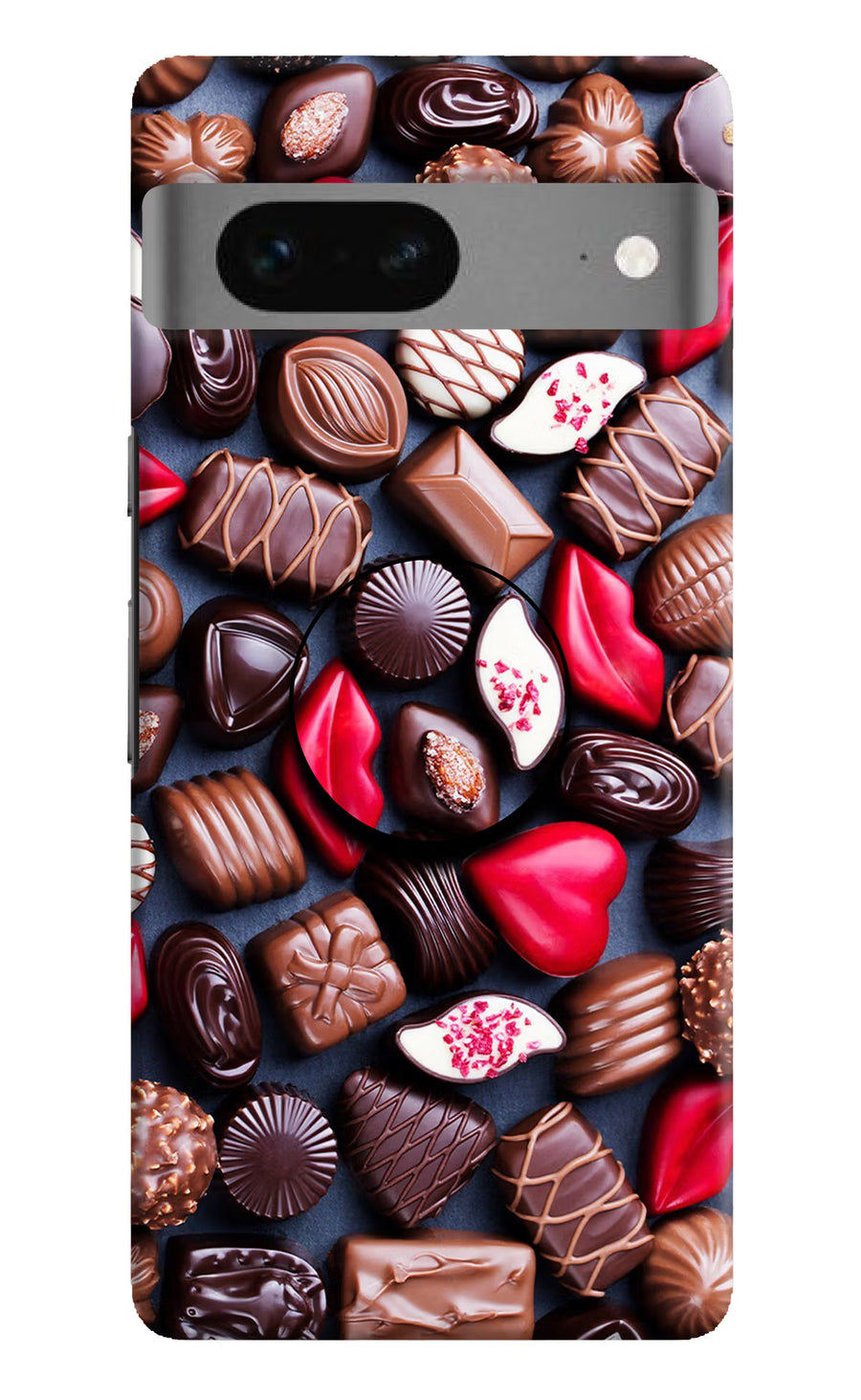 Chocolates Google Pixel 7 Pop Case, Hard case