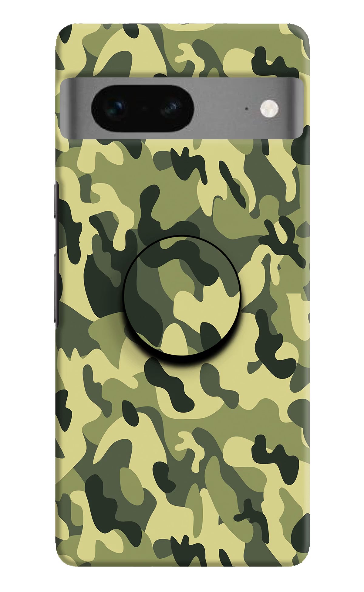 Camouflage Google Pixel 7 Pop Case by Casekaro