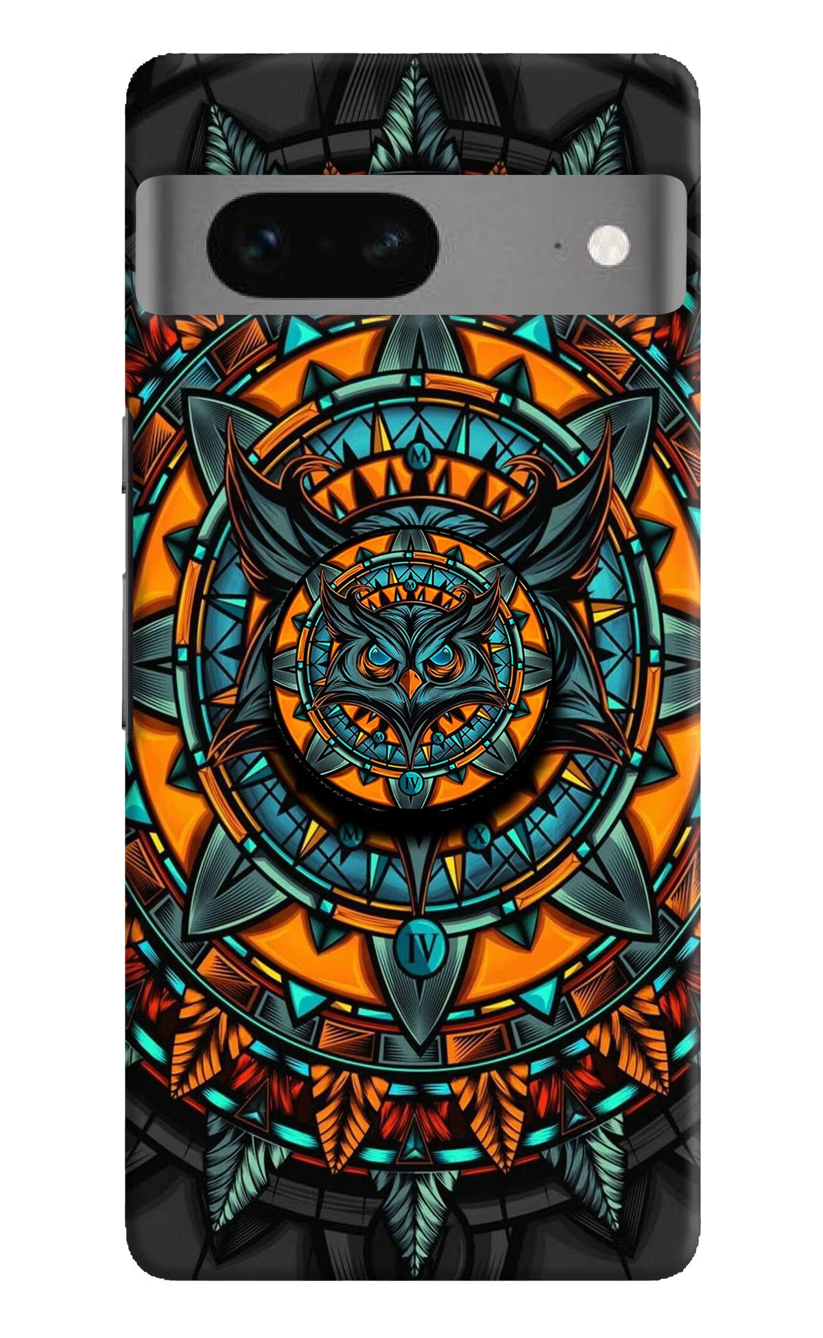Angry Owl Google Pixel 7 Pop Case by Casekaro
