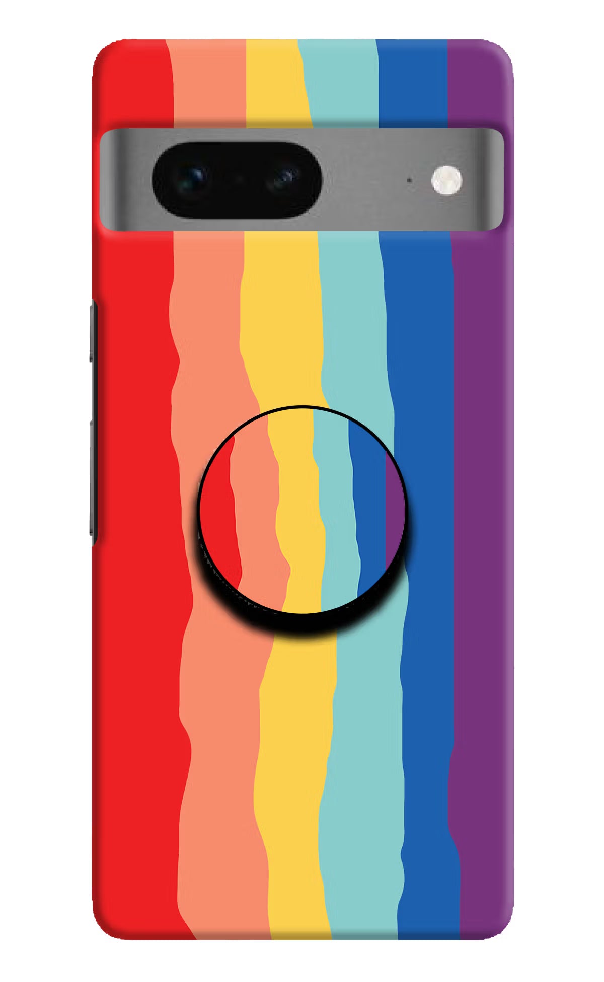 Rainbow Google Pixel 7 Pop Case by Casekaro