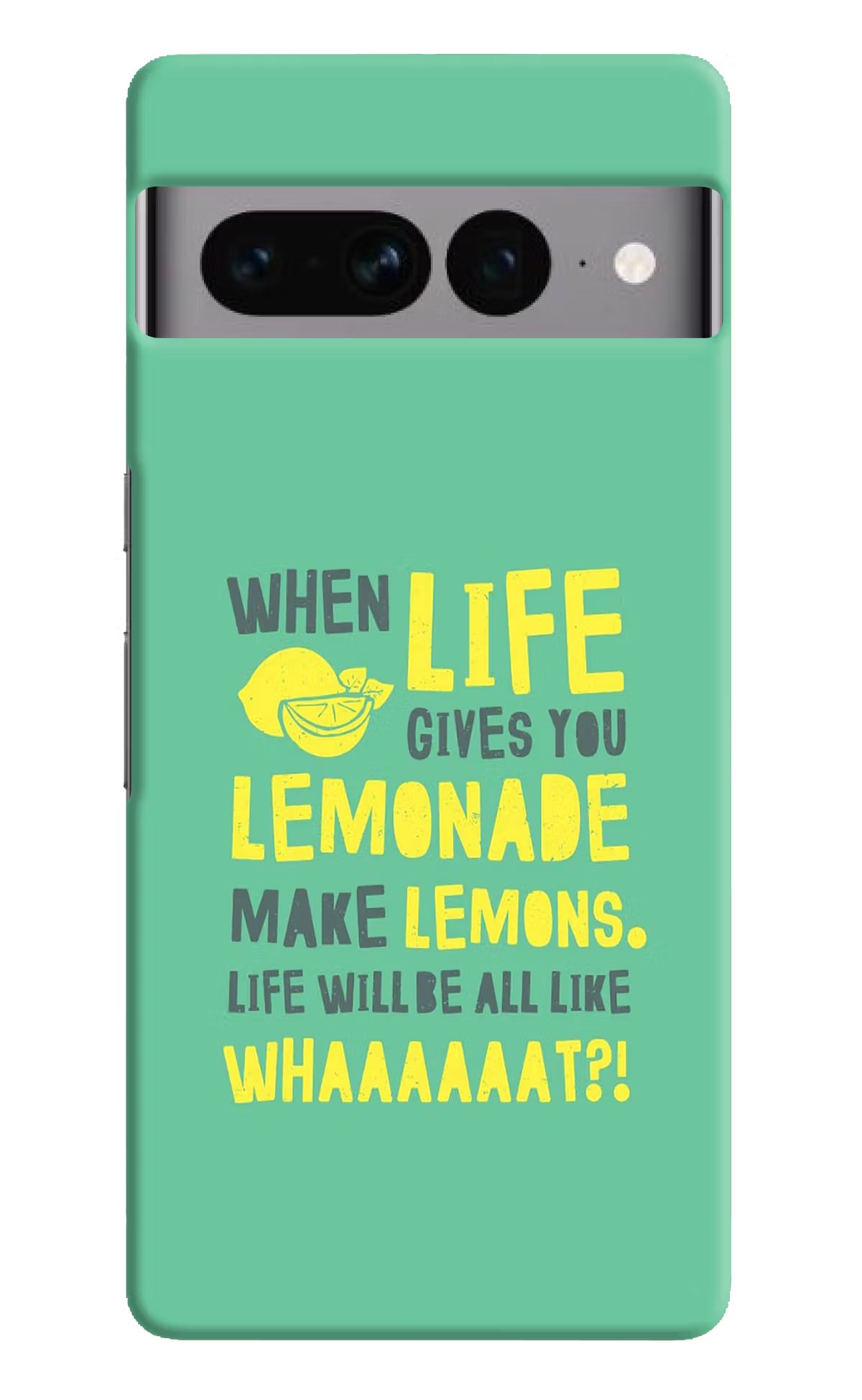 Quote Google Pixel 7 Pro Hard Case Back Cover by Casekaro