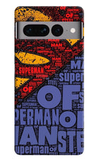 Superman Google Pixel 7 Pro Hard Case Back Cover by Casekaro