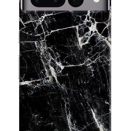 Black Marble Texture Google Pixel 7 Pro Hard Case Back Cover by Casekaro