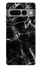 Black Marble Texture Google Pixel 7 Pro Hard Case Back Cover by Casekaro