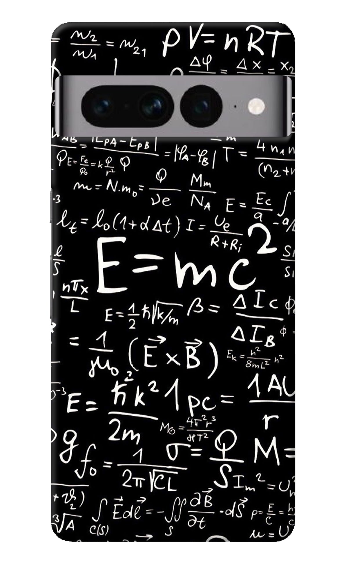 Physics Albert Einstein Formula Google Pixel 7 Pro Back Cover