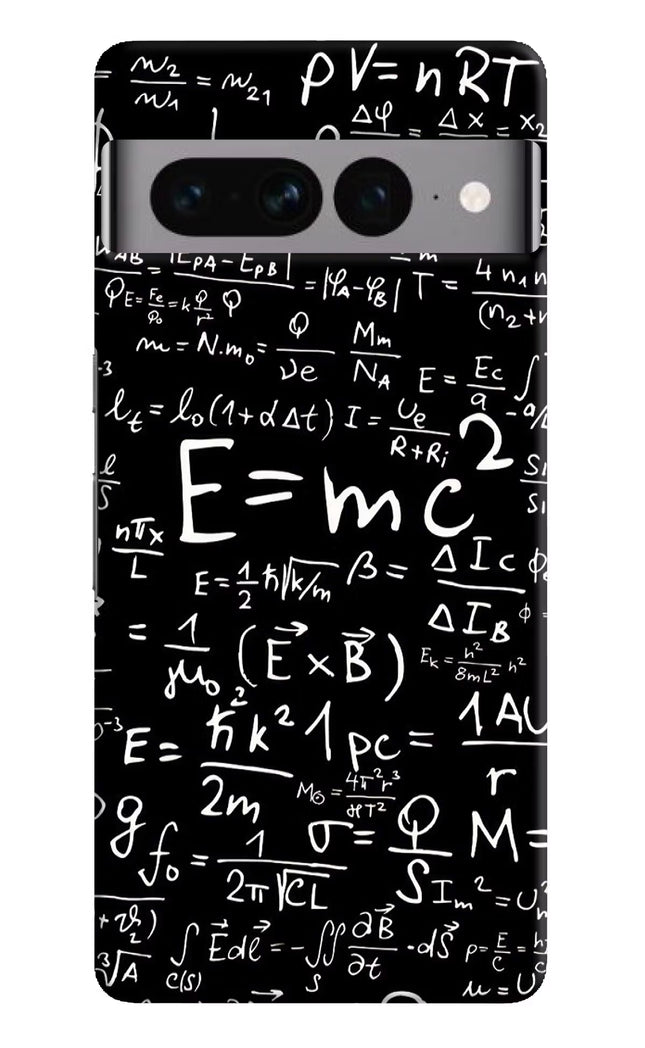 Physics Formula Google Pixel 7 Pro Hard Case Back Cover by Casekaro