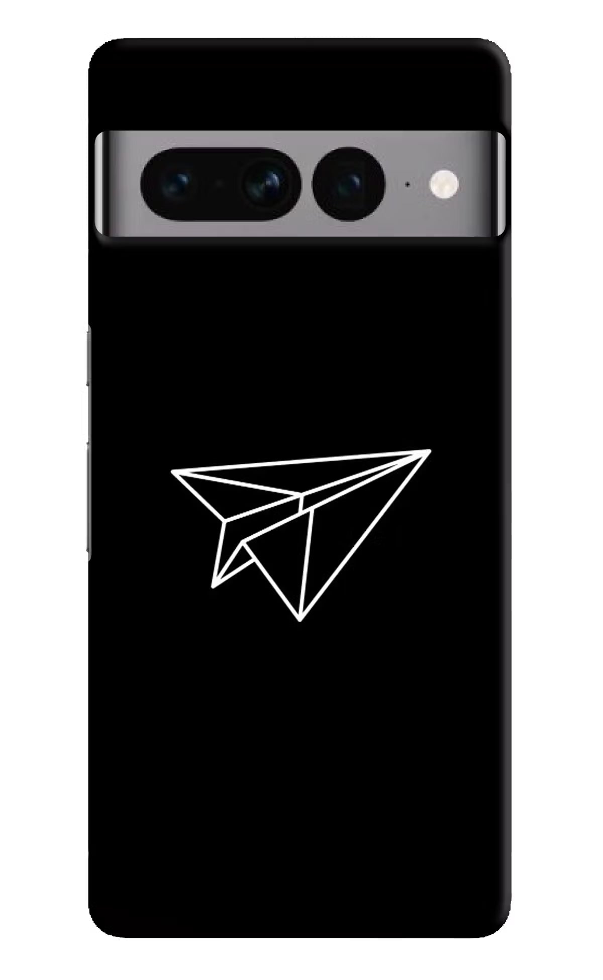 Paper Plane White Google Pixel 7 Pro Hard Case Back Cover by Casekaro