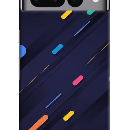 Abstract Design Google Pixel 7 Pro Hard Case Back Cover by Casekaro