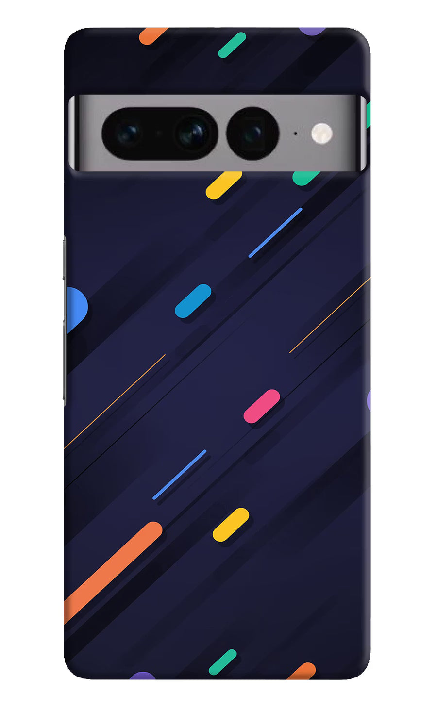 Abstract Design Google Pixel 7 Pro Back Cover, Hard case