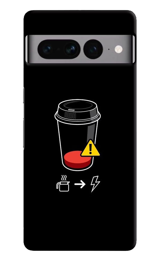 Coffee Google Pixel 7 Pro Hard Case Back Cover by Casekaro