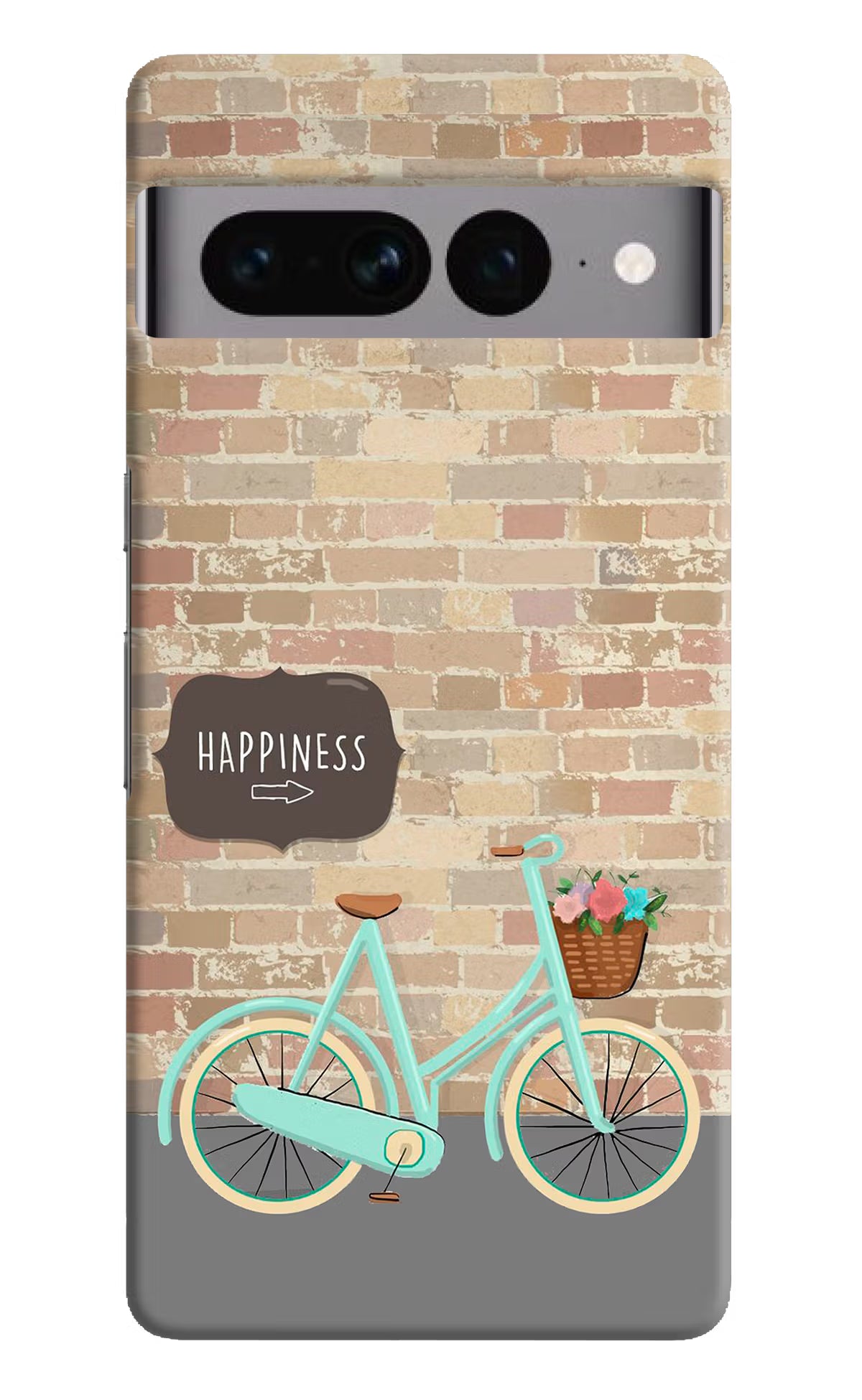 Happiness Artwork Google Pixel 7 Pro Hard Case Back Cover by Casekaro