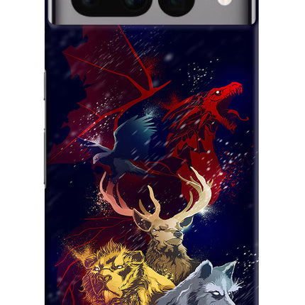 Game Of Thrones Google Pixel 7 Pro Hard Case Back Cover by Casekaro