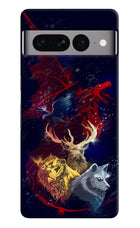 Game Of Thrones Google Pixel 7 Pro Hard Case Back Cover by Casekaro