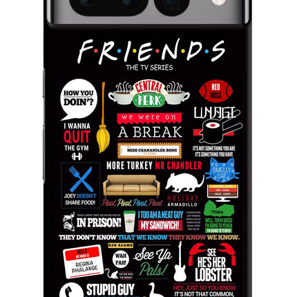 FRIENDS Google Pixel 7 Pro Hard Case Back Cover by Casekaro
