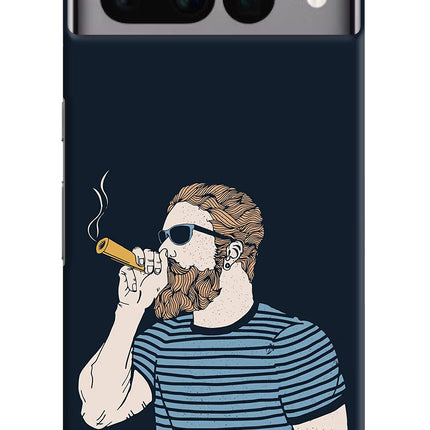 Smoking Google Pixel 7 Pro Hard Case Back Cover by Casekaro
