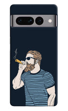 Smoking Google Pixel 7 Pro Hard Case Back Cover by Casekaro