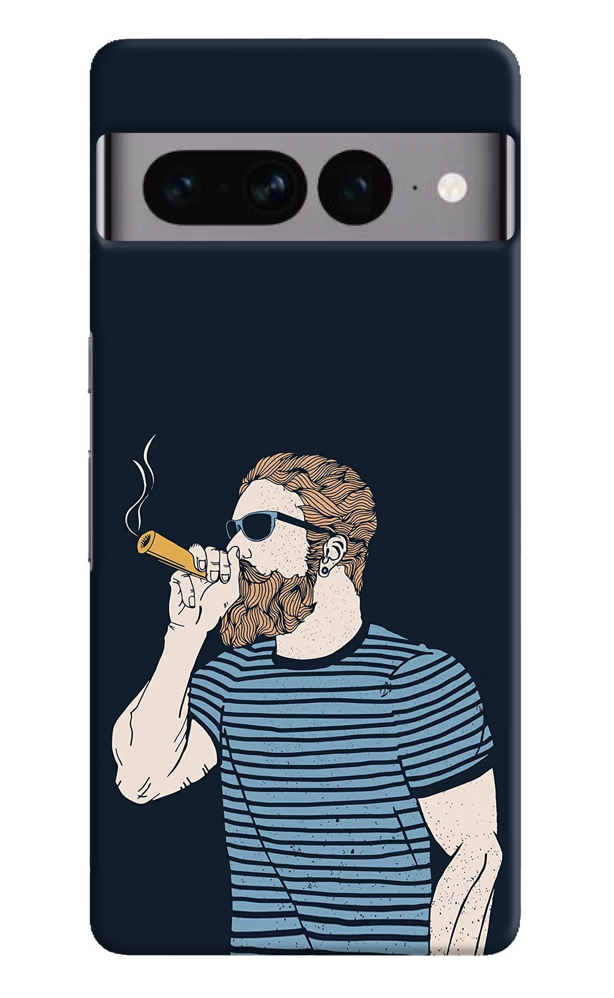 Smoking Google Pixel 7 Pro Hard Case Back Cover by Casekaro