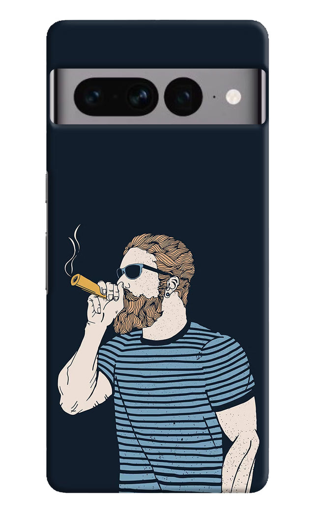 Smoking Google Pixel 7 Pro Hard Case Back Cover by Casekaro