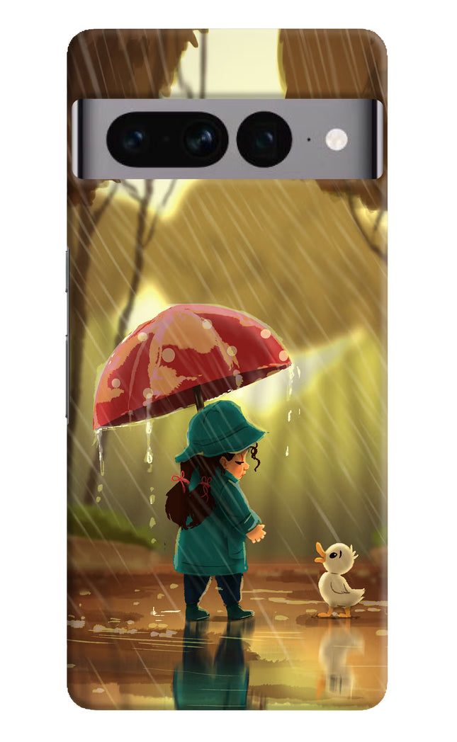 Rainy Day Google Pixel 7 Pro Hard Case Back Cover by Casekaro