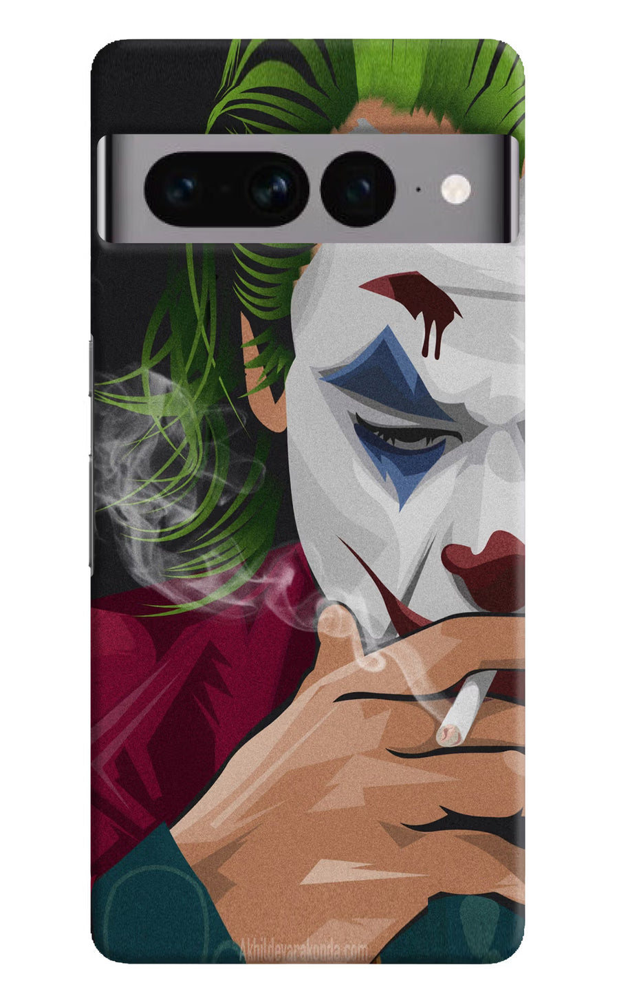 Joker Smoking Google Pixel 7 Pro Back Cover, Hard case