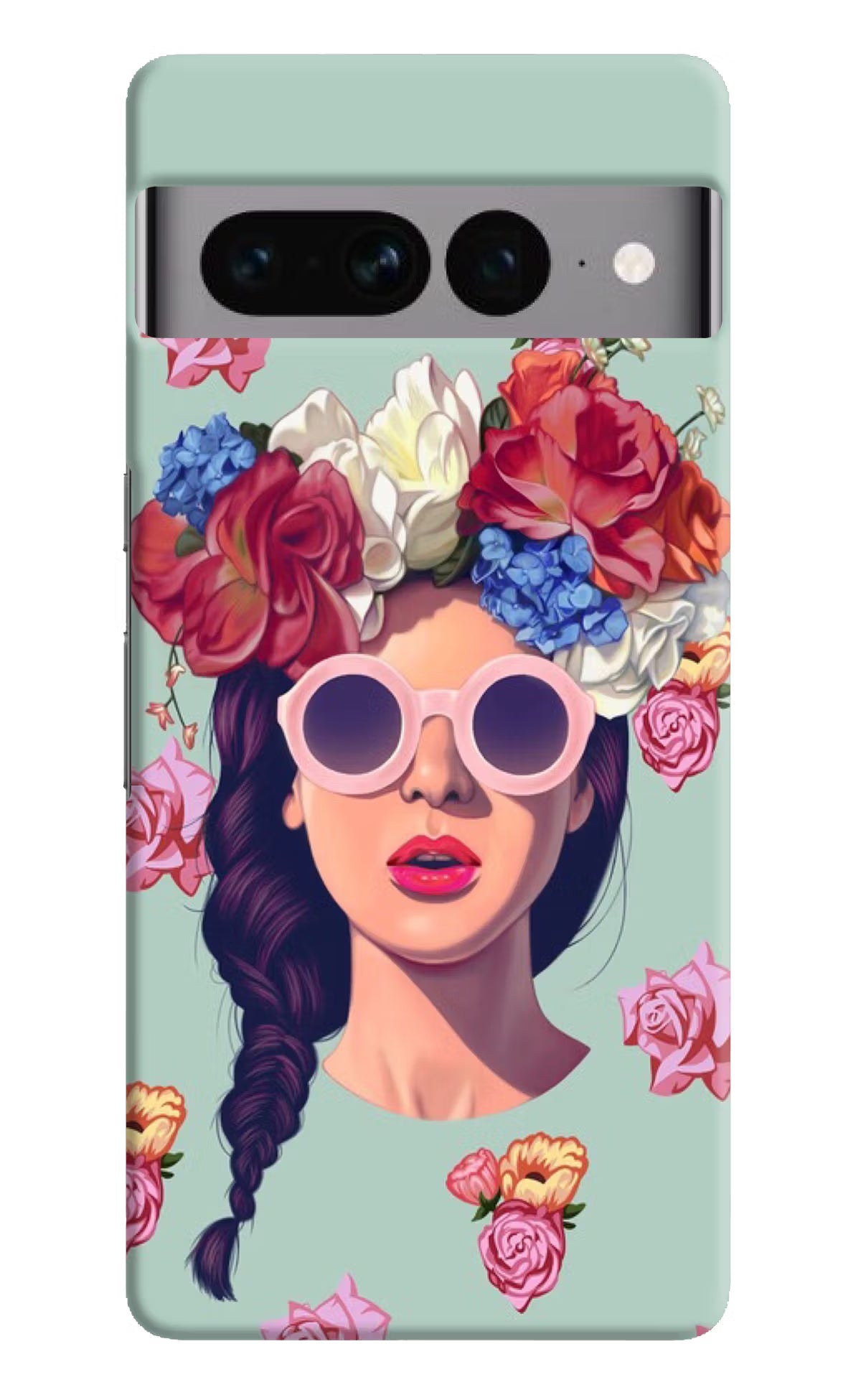 Pretty Girl Google Pixel 7 Pro Hard Case Back Cover by Casekaro