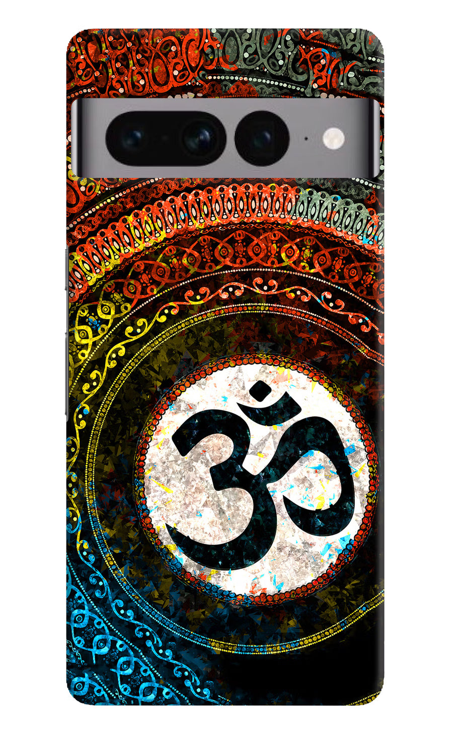 Om Cultural Google Pixel 7 Pro Back Cover, Hard case