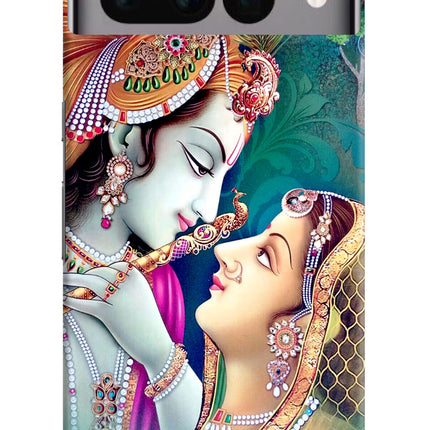 Lord Radha Krishna Google Pixel 7 Pro Hard Case Back Cover by Casekaro
