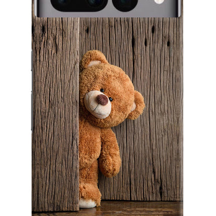 Teddy Wooden Google Pixel 7 Pro Hard Case Back Cover by Casekaro