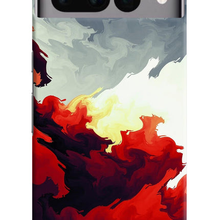 Fire Cloud Google Pixel 7 Pro Hard Case Back Cover by Casekaro