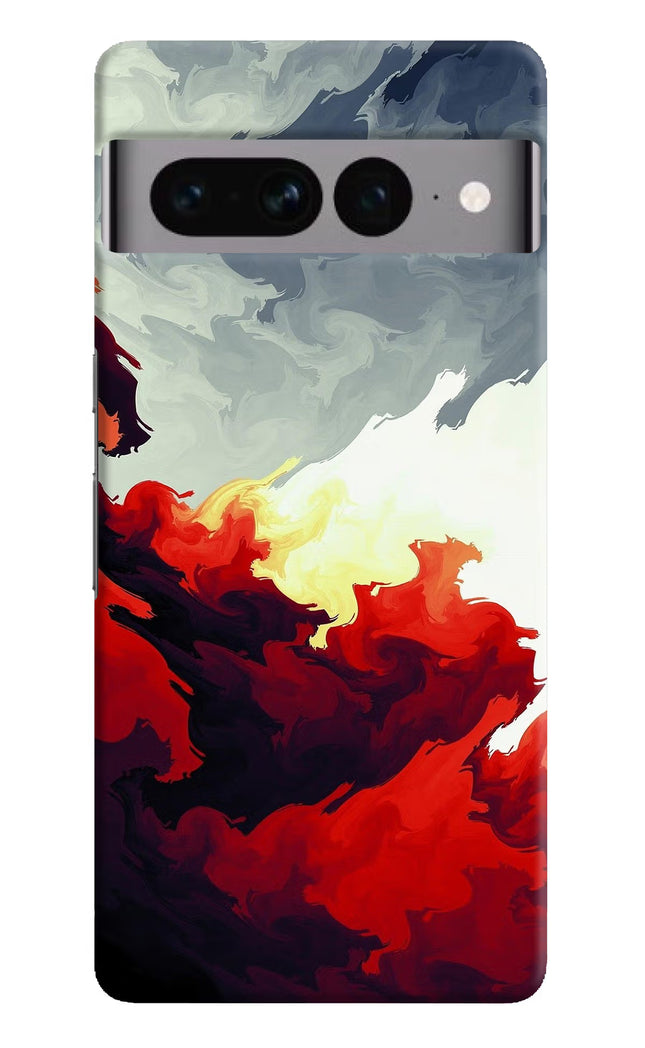 Fire Cloud Google Pixel 7 Pro Hard Case Back Cover by Casekaro