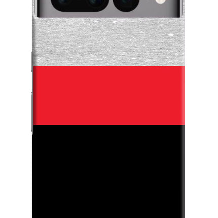 Tri Color Pattern Google Pixel 7 Pro Hard Case Back Cover by Casekaro