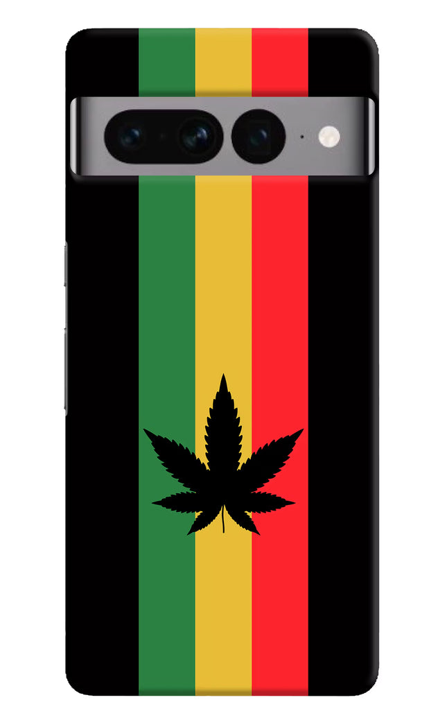 Weed Flag Google Pixel 7 Pro Hard Case Back Cover by Casekaro