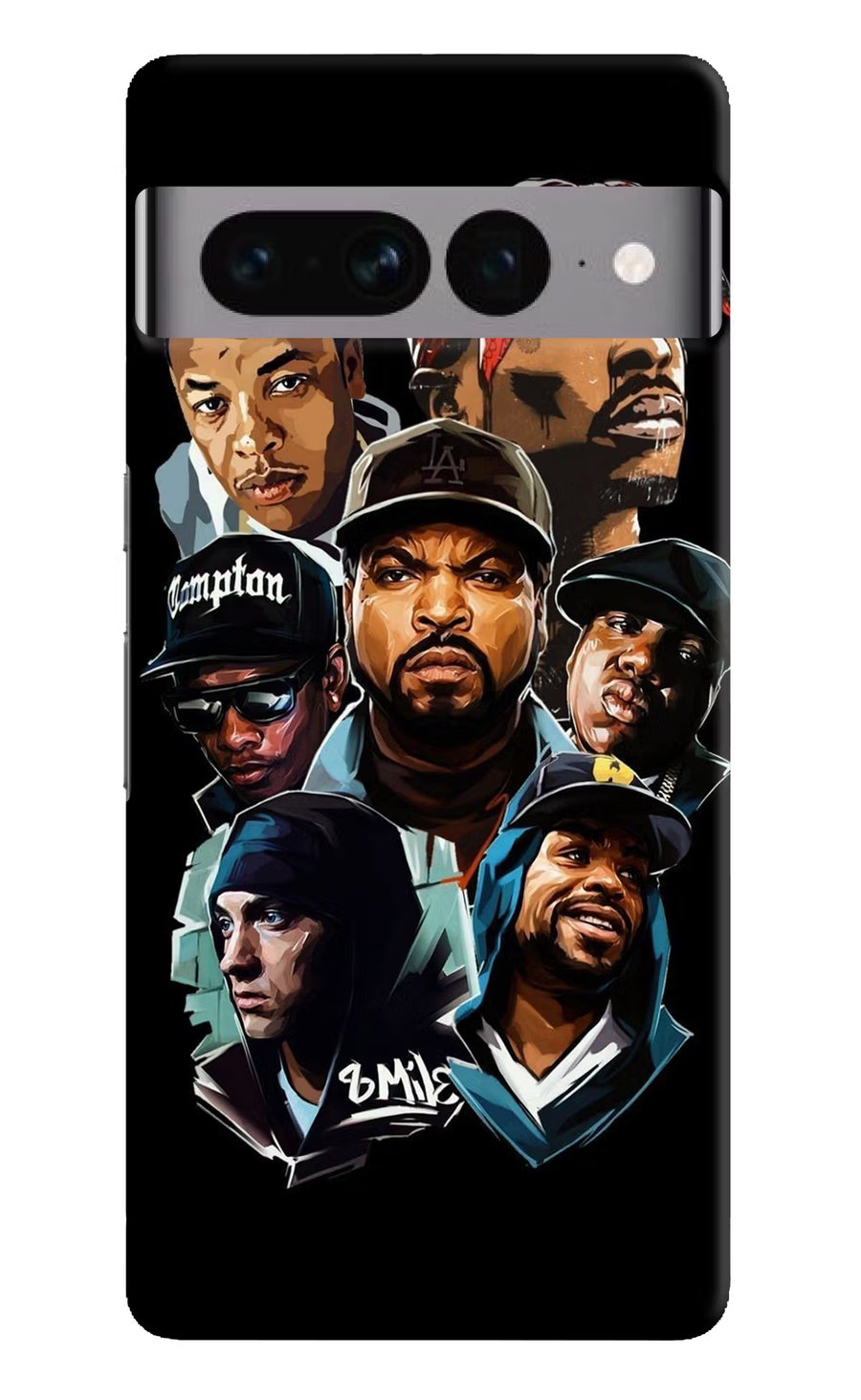 Rappers Google Pixel 7 Pro Back Cover, Hard case
