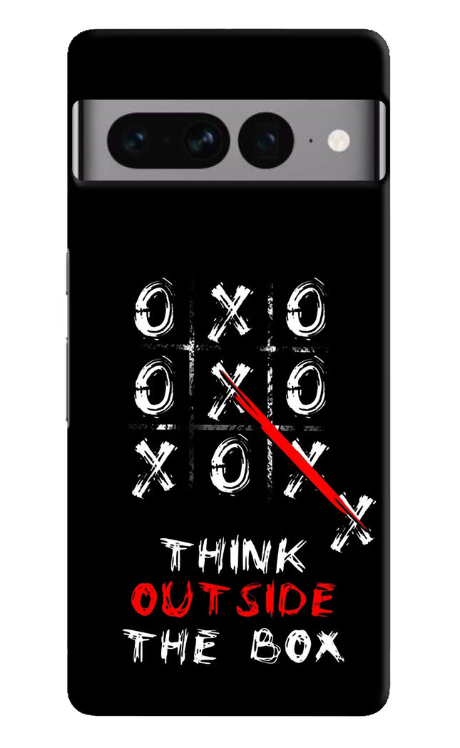 Think out of the BOX Google Pixel 7 Pro Hard Case Back Cover by Casekaro