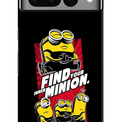 Find your inner Minion Google Pixel 7 Pro Hard Case Back Cover by Casekaro