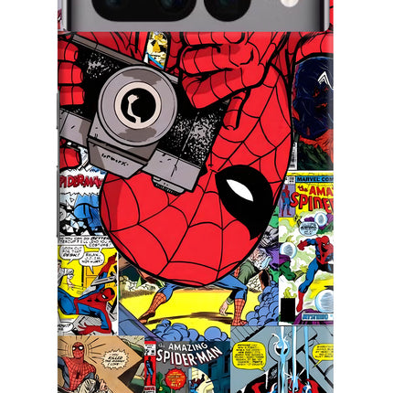 Spider Man Google Pixel 7 Pro Hard Case Back Cover by Casekaro