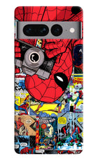 Spider Man Google Pixel 7 Pro Hard Case Back Cover by Casekaro