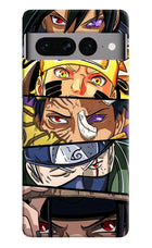 Naruto Character Google Pixel 7 Pro Hard Case Back Cover by Casekaro